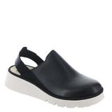 Fly London Plog - Womens Euro 41 US 10 - 10.5 Black Sandal Medium