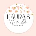 Personalised Hen Party Stickers-Hen Do Favours-Hen Bags Favours-Thank You-Hen Labels-Hen Accessories-Polka Dot Theme-Tags