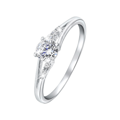 Lucardi - Ringe 925 Silber 1 ct Damen (24.99 € / 1 ct) Image