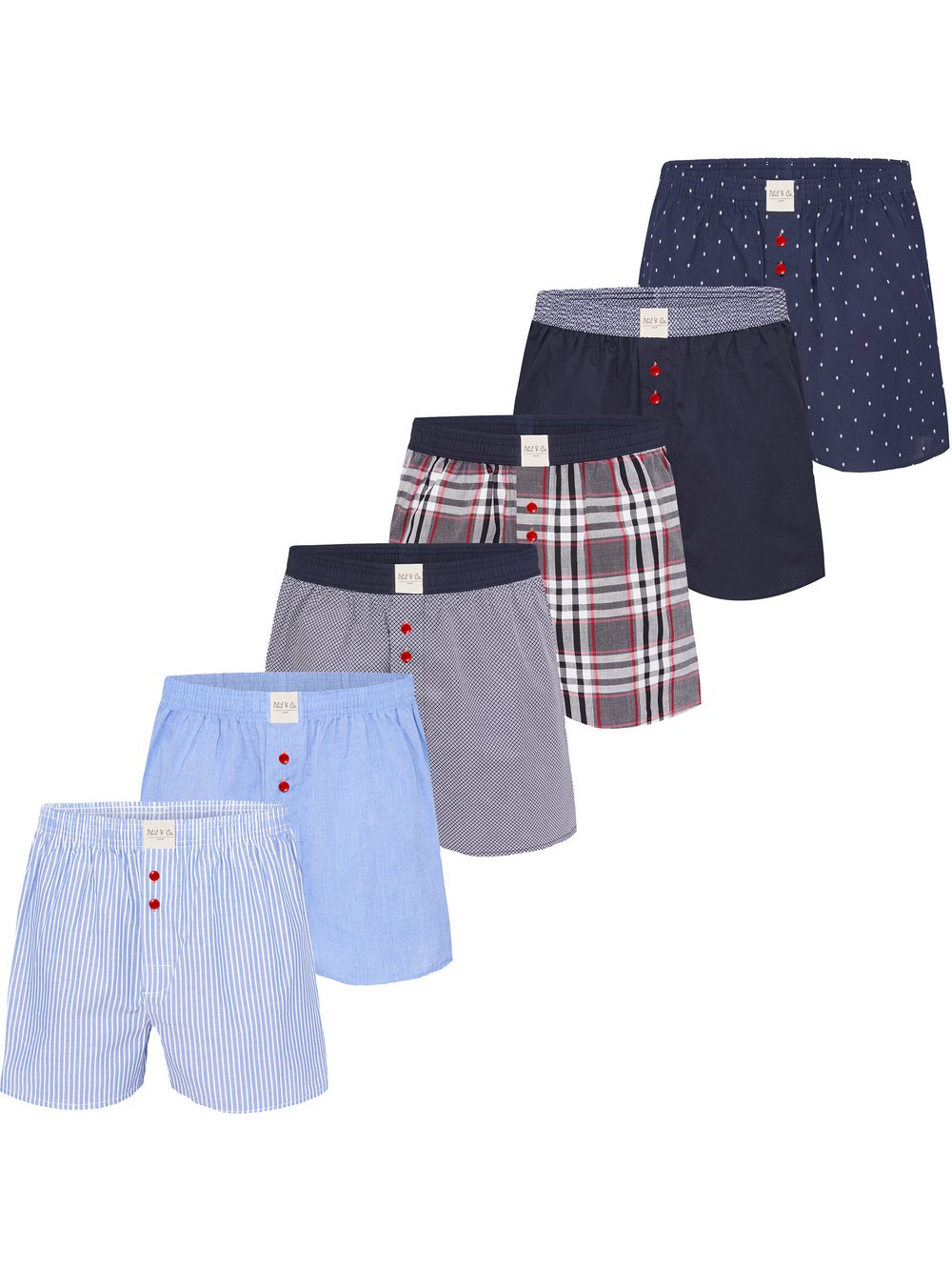 Phil & Co. Berlin Boxer Herren mehrfarbig, XL Image