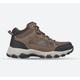 Men's Relaxed Fit Skechers 204477 Selmen Melano Hiking Boots - Chocolate