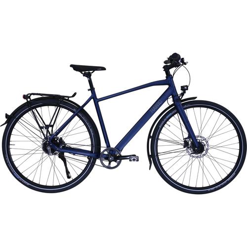 „Trekkingrad HAWK BIKES „“HAWK Trekking Gent Super Deluxe Ocean Blue““ Fahrräder Gr. 58 cm, 28 Zoll (71,12 cm), blau Trekkingräder“