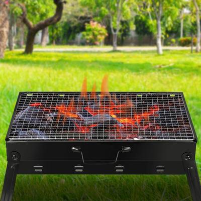 Foldable barbecue rack