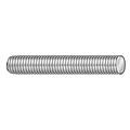 ZORO SELECT STUDB70870650-004BX Fully Threaded Stud, 7/8"-9, 6 1/2 in, Steel,