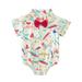 adviicd Baby Clothes For Girls Baby Bodysuit Girl Baby Boys Girls Onesie Romper Bodysuits Jumpsuit Outfit Red 9-12 Months