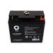 SPS Brand 12V 22Ah Replacement Battery (SG12220FP) for CB19-12 Sealed Lead Acid AGM Rechargeable Deep Cycle Battery (1 Pack)