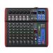 High sound quality! D Debra Audio Pro Portable Recording Mixer Audio With USB 99 DSP Digital Effects For DJ Mixer Console Karaoke Recording Studio (SI-8UX (8 Channel))