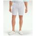 Brooks Brothers Men's Big & Tall Stretch Cotton Seersucker Shorts | Blue White | Size 52