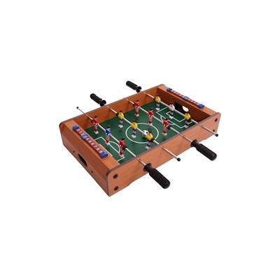 Mendler Mini Fußballkicker HWC-J68, Tischspiel Tischkicker inklusive Zubehör, Holz 51x31x10cm