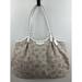 Coach Bags | Coach Natural Beige Signature Rope Print Shoulder Bag F28926 Handbag Purse | Color: Cream | Size: Large