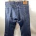 Levi's Jeans | Levi's Premium 569 Athletic Relaxed Leg Jeans Mens 40x32 Dark Wash Dry Cleaned | Color: Blue | Size: 40