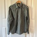 J. Crew Shirts | J. Crew Men’s Brushed Twill Shirt In Plaid Size Large | Color: Green | Size: L