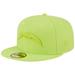 Men's New Era Neon Green Los Angeles Chargers Color Pack Brights 59FIFTY Fitted Hat