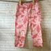 Lilly Pulitzer Pants & Jumpsuits | 100% Cotton Size 10 Lilly Pulitzer Lined Slacks Pink Pattern Excellent Condition | Color: Pink/White | Size: 10