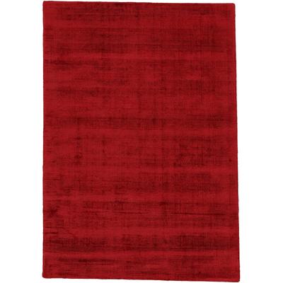 Teppich CARPETFINE "Ava Viskoseteppich", rot, B:200cm H:13mm L:290cm, Viskose, Teppiche, Seidenoptik, leichter Glanz, auch als Läufer erhältlich Image