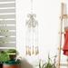 Gold Iron Eclectic Windchime 31 x 8 x 8 - 8 x 8 x 31