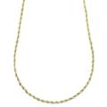 Gold Rope Chain Dookie Chain Filled 3mm x 24 Inches