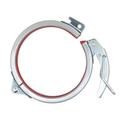 Adjustable pipe clamp hose clamp quick release round duct clamp quick pipe clamp barrel clamp ring SS/galvanized 80-400mm dia