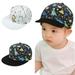 Dyfzdhu Baby Sunhat Adjustable Trucker Flat Eaves Beret Baseball Cap Toddler Summer Hats