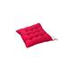 JeashCHAT Chair Cushion Memory Foam Chair Pad Non Slip Soft Back with Elastic Bands Square Thick Cotton Cushion for Home Office Outdoor Car Seats 16 x 16 Hot Pink Clearance