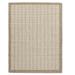 Quick Dry Brown White Geometric Indoor Outdoor Rug