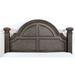 Andrew Home Studio Roadde Panel Bed Wood in Gray | 68.5 H x 83.25 W x 93.75 D in | Wayfair GFF714GY4EK-YSWX