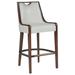 Fairfield Chair Anthony 30" Bar Stool Wood/Upholstered in Gray/Brown | 43.5 H x 21.5 W x 22 D in | Wayfair 8741-07_3162 63_Tobacco