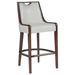 Fairfield Chair Anthony 30" Bar Stool Wood/Upholstered in Gray/Brown | 43.5 H x 21.5 W x 22 D in | Wayfair 8741-07_3152 72_Tobacco