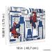 Room Mates 18.86' L x 18" W Peel & Stick Wallpaper Roll Vinyl in Blue/Red | 18 W in | Wayfair RMK12459RL