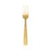 VIETRI Martellato Salad Fork Stainless Steel in Gray/Yellow | Wayfair MLO-9851G