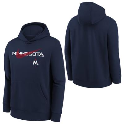 Minnesota Twins Swoosh Neigborhood Hoodie - Jugend Image