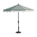 7-1/2' Round Designer Umbrella - Dune, Endura Teak - Frontgate Resort Collection™