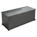 Hokku Designs Adelaina Storage Chest Trunk Lift Top Box Entryway Bench Organizer /Manufactured in Gray | 16.5 H x 39.14 W x 15.7 D in | Wayfair