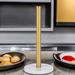 Everly Quinn Tabletop Paper Towel Holder Marble in Yellow | 12.8 H x 5.9 W in | Wayfair 636BCDCCA85F49F8A7A43E59661502FF