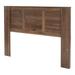 Loon Peak® Elaiyah Panel Headboard Wood in Brown | 48.25 H x 67 W x 3 D in | Wayfair A225D3E81460408B94821A5AB096F8B1