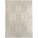 White 144 x 108 x 0.25 in Area Rug - Bungalow Rose Damask Machine Woven Polyester Area Rug in Tan Polyester | 144 H x 108 W x 0.25 D in | Wayfair