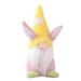 wofedyo Easter Decorations Easter Doll Decorations Room Desktop Decoration Standing Post Home Decor Yellow 22*10*3