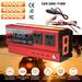 Modified Sine Inverter 3000 Watts Power Inverter Car Power Inverter Car Converter Charger Adapter DC 12V/24V to AC 110V 4 USB Ports Battery Clips Display Screen Red