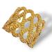 Lilly Pulitzer Jewelry | Lilly Pulitzer Cuff Bracelet Open Lattice Gold Tone Wide | Color: Gold | Size: Os