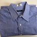 Burberry Shirts | Burberry London Men's Blue Shirt 16-32 Cotton Blue Button Down Made In U.S.A | Color: Blue | Size: 16