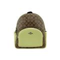 Coach Bags | Coach Court Backpack (Khaki/Pale Lime) | Color: Green | Size: Os