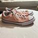 Converse Shoes | Converse All Star Womens Size 6 Pink Low Top Casual Sneakers Shoes No Box | Color: Pink/White | Size: 6