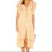 Free People Dresses | Free People Garbanzo Bean Midi Dress- Size Small | Color: Yellow | Size: S