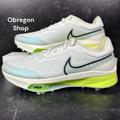 Nike Shoes | Air Zoom Infinity Tour Next% Mens Spiked Golf Shoes Size 8.5 White Green New | Color: Green/White | Size: 8.5