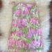 Lilly Pulitzer Dresses | Euc Lilly Pulitzer Taboo Print Sun Dress | Color: Green/Pink | Size: 6