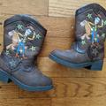 Disney Shoes | Disney's Toy Story Woody & Bullseye Cowboy Boots | Color: Blue/Brown | Size: 5bb