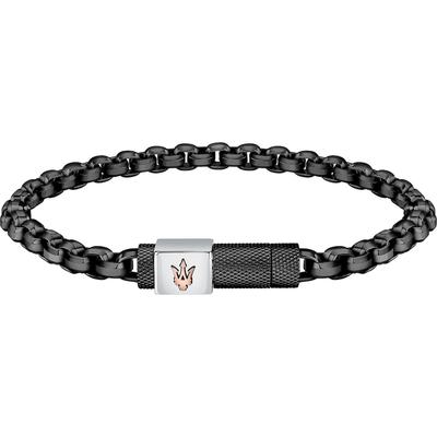 Maserati Armband Edelstahl schwarz Herren Image