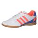 adidas Super Sala Junior Football Boots Trainers (UK 10K US 10.5K EU 28, White Orange Blue FV2633)