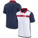 Men's Nike White/Navy Boston Red Sox Rewind Stripe Polo