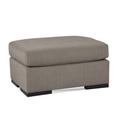 Braxton Culler Memphis 36" Wide Rectangle Standard Ottoman Cotton in Black/Blue/Brown | 18 H x 36 W x 26 D in | Wayfair